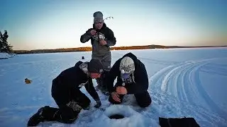 My BEST Day Ice Fishing!!!