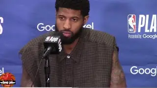 Paul George Reacts To The Clippers 123-93 Game 5 Loss To The Mavericks. HoopJab NBA