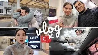 Wracamy do Turcji! 🇹🇷 Noc na lotnisku, śnieżyca i brak ogrzewania! 🥶 | Kawa po turecku