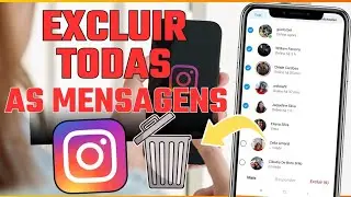 Como APAGAR todas as Mensagens do INSTAGRAM de uma só Vez ( Excluir mensagens do Insta )