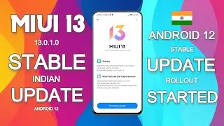 Redmi Note 11 Android 12 Indian Stable Update Rollout Started | MIUI 13.0.1.0 For Redmi Note 11