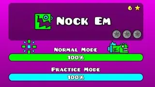 Прохождение уровня Nock Em в Geometry Dash SubZero