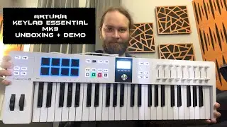 Arturia Keylab Essential MK3 Unboxing & Demo | No Talking | 