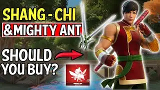 Shang Chi Skin Gameplay & Review - Fortnite Shang Chi Bundle (Ft Mighty Ant Emote)