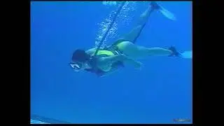 The Fathom series girls testing a long airhose