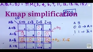 karnaugh map #kmap simplification #pos