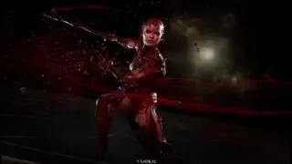 Mortal Kombat 11 Blood Tick Scarlet skin in meteor tower
