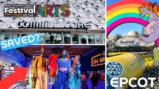 EPCOT Festival of the ARTS for 2025! | Is CommuniCore Hall SAVED??