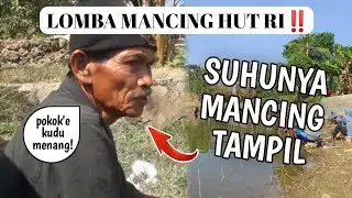 IKUTAN LOMBA MANCING‼️EH KETEMU MBAH WARJO SANG ANGLER MANCING MANIA 2024 | Rohmadso
