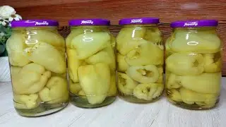 🌶 Перец для Фарширования на Зиму ✅ Pickled Peppers for Stuffing