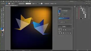 Стекломорфизм(Glass Morphism Effect) в Иллюстраторе: Transparency Mask