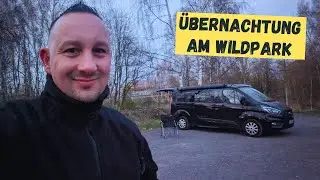 Übernachtung im Bürstner Copa C 530 auf einem Parkplatz am Wildpark Rosengarten