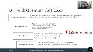 Interactive Modeling of Materials with DFT Using Quantum ESPRESSO within the MIT Atomic ScaleToolkit