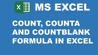 Count, CountA and CountBlank formula in Excel (Excel Count family)