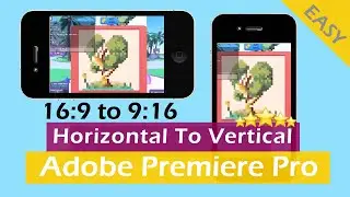 Premiere pro landscape to portrait