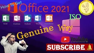 How to get MS-office 2021 ISO file in Genuine Way || DECEMBER 2022