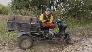 Ура! Первый доход от мотороллера Муравей. [ЧАСТЬ3]