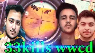 33kills wwcd,,hrishav,spraygod,sparsh is on fire at scrims🔥