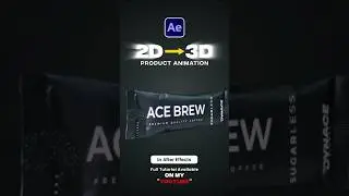After Effects Tutorial - Convert Image to 3D 