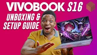 ASUS Vivobook S16 OLED Unboxing & Setup Guide (Tips, Gaming Test)