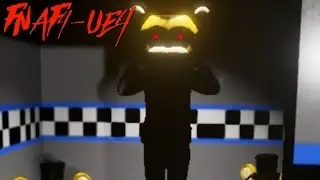 THE MAN BEHIND FREDDY'S ANIMATRONIC | FNAF 4 3D Free Roam (Night 1-2) Five Nights At Freddy's