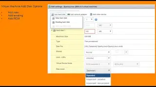 VMware vSphere DataCenter Series - Virtual Machine Disk Operations