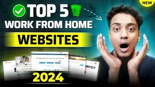 Best 5  Remote Job Websites | How to Find Remote Jobs? |  How to Get Work From Home Jobs in 2024