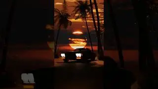 Sunset in Miami 
