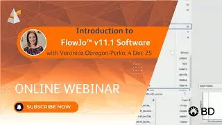 Introduction to FlowJo™ v11 1 Software  - Dec 4, 2025 with Veronica Obregon Perko