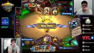 Hearthstone: Tavern Hero Quick Shots Quarter Finals AllanDang VS Bocharaenai