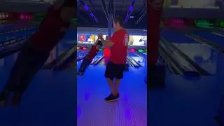 Toddler Bowling #bowler #toddleractivities #familyactivities #family #mainevent