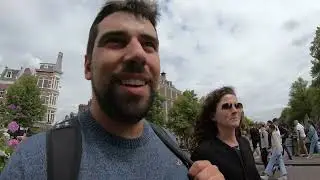 Chegamos em Amsterda