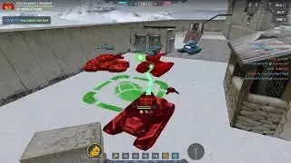 A Hacker, trol030, Uses Fly Hacks in Tanki Online