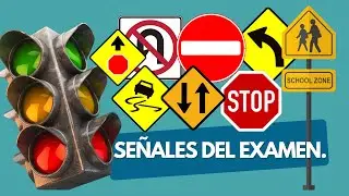 Señales de TRANSITO del EXAMEN TEORICO de MANEJO 2025.PREGUNTAS del Teorico de conducir