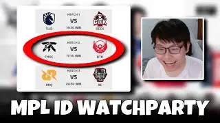 FNATIC ONIC VS BTR!! 5 HOURS STREAM MPL ID WATCHPARTY!! 🔴