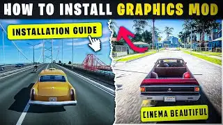 🔥How To Install Graphics Mod In GTA San Andreas ✅ | CinemaBeautiful ENB (Low End PC)