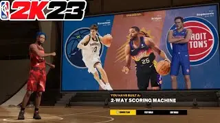 Rare 2 way Scoring Machine Contact Dunks + Gold Agent 3 🔥 Nba2k23