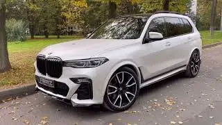 BMW X7, обвес FERZ, матовая белая