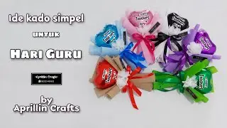 Modal balon foil 500 perak, bisa bikin buket selucu ini|| Ide kado simpel untuk hari guru 2023