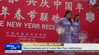 CGTN: 2025 Spring Festival in Sierra Leone #chinesenewyear chinesenewyear