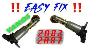 EASY FIX FOR VANOS SOLENOIDS *2A82* *2A87*