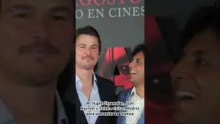 #MNightShyamalan #JoshHarnett y #Saleka visitan #Madrid para presentar #LaTrampa