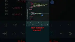 How to use alert() method in javascript 