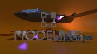 Modeling a Sci-fi Jet