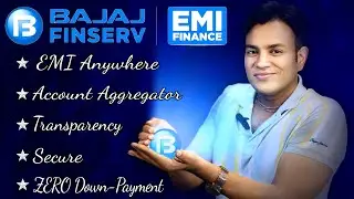 Bajaj Finance Emi  exciting news EMI ANYWHERE || O DOWN PAYMENT || NO COST EMI || LOW CIBIL SCORE⚡️