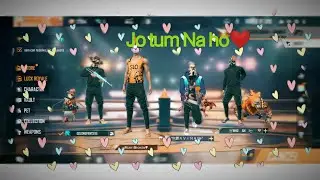 Jo Tum Na Ho💔 II SHAYAD II Free fire best edited montage II Inspiration @JONNY  Gaming