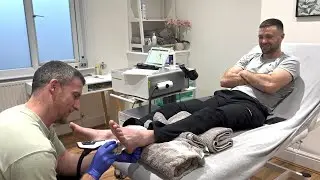 Boxer Josh Taylor Receives Storz Focused Shockwave For Plantar Fascia Tear