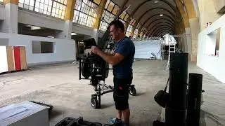 crane 33 ft Proaim 10 metri  timelapse