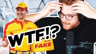 FAKE Postbote wollte uns ÜBERFALLEN...
