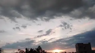 Sky Before Rain - Cloudy rainy sky Location thanjavur